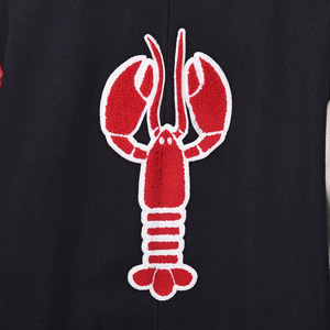 Fournisseur de vestes universitaires en laine d'hiver OEM – Blousons de baseball de haute qualité au design classique pour marque privée en gros - Product Image 4