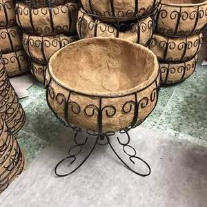 Maceta de fibra de coco con estructura transpirable para el cultivo de plantas y hierbas de Vietnam - Product Image 2