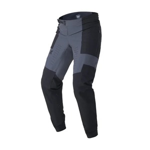 Motorcycle Leather Cordura Riding Pants with CE Removable <b>Knee</b> & Hip <b>Protectors</b> | Waterproof Biker Trousers | Hike Impex - Product Image 1