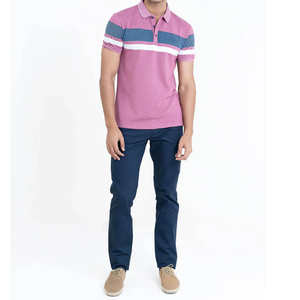 Camiseta Polo de Estilo Moderno a Precio de Mayoreo, Camiseta Polo Deportiva Informal de Alta Calidad Hecha a Medida, Camiseta Polo de Punto Regular Estampada para Hombre - Product Image 6