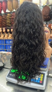 Hot Sale Water Wave <b>Human</b> Hair <b>Wig</b> HD Lace Frontal <b>Wig</b> For Women Custom Length Luxury <b>Wig</b> Available At Export Price - Product Image 5