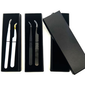 กล่องกระดาษใส่แหนบคู่แบบสั่งทำสำหรับแบรนด์ส่วนตัว กล่องบรรจุภัณฑ์แหนบต่อขนตา - Product Image 5