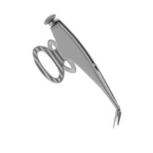 กรรไกรตัดกระจกตา Barraquer Iris ขนาดใบมีด 7 มม. สำหรับการตัดละเอียด ทำจากสแตนเลสสตีล เครื่องมือผ่าตัดขนาดเล็ก ได้รับการรับรองมาตรฐาน CE โดย Blush Surgical - Product Image 4