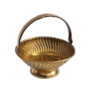 Decoración de mesa elegante de alta calidad hecha a mano, cuenco colgante multiusos decorativo para el hogar, cesta de frutas de moda, artículos de cena, sopa para el hogar - Product Image 1