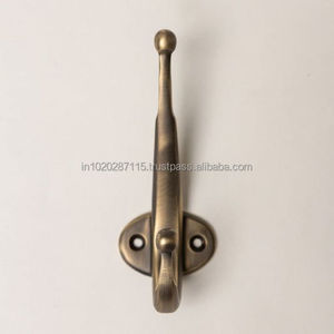 Decor friendly brass wall hooks blending vintage charm modern utility within wall mounted <b>storage</b> designs homes interiors - Product Image 4