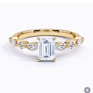 Premium Quality Silver Plated Pearl <b>Ring</b> <b>for</b> <b>Women</b> Sparkling Luxury IGI Certified Wedding Engagement Party <b>Statement</b> <b>Ring</b> - Product Image 4