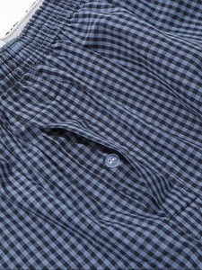 Shorts à carreaux pour hommes, shorts décontractés faciles et polyvalents, shorts de loisirs pour l'intérieur, confortables et respirants - Product Image 5