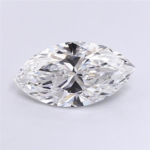 Diamant de laboratoire de qualité supérieure, taille marquise, 3 carats, couleur E, pureté VVS1, polissage excellent, pierre non montée pour la fabrication de bijoux. - Product Image 1