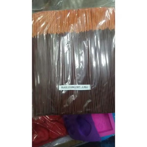 Shree Leela Agarbatti para Pooja BLACK STONE Paquete de 2 varitas de incienso natural con aceites esenciales y sin carbón y bajo - Product Image 3