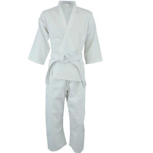 Uniformes de Karate Ecológicos para Entrenamiento de Artes Marciales, Conjuntos de Uniformes de Karate Ligeros y Duraderos de Poliéster/Algodón Elástico - Product Image 5