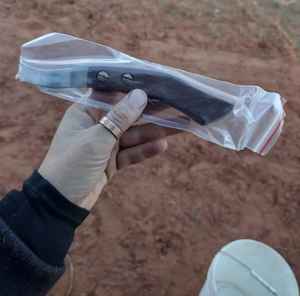 Couteau à sabots en acier Damas de qualité supérieure IRON, outil de fermeur pour le taillage des sabots, lame artisanale, outils vétérinaires, marque privée OEM - Product Image 5