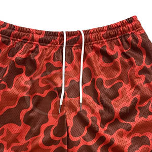 Pantalones Cortos Deportivos de Baloncesto para Hombre, Sublimados, Personalizados, al por Mayor, de Malla - Product Image 2