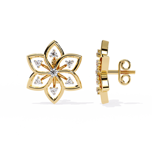 2023 Luxury 925 Sterling Silver & 18K <b>Gold</b> <b>Huggie</b> Earrings Rhinestone Diamond Fashion Jewelry for Women for Wedding - Product Image 1
