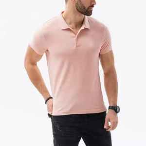 Camiseta de algodón 100% estampada OEM para hombre, 200GSM, unisex, estilo urbano, color rosa, vintage, lisa, para hombre, venta al por mayor - Product Image 3