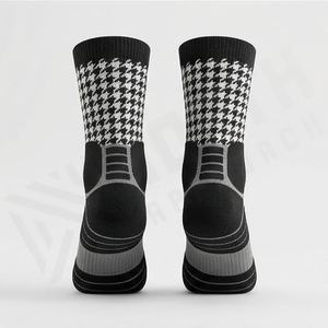 High Quality Badminton <b>Socks</b> Cushioned Sports <b>Running</b> <b>Socks</b> Men <b>Women</b> Customized Color Breathable Athletic Performance Gym Gear - Product Image 2