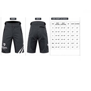 Shorts de VTT personnalisés, shorts en toile MTB, BMX OEM/ODM, coupe ample, logo personnalisé, unisexe - Product Image 6