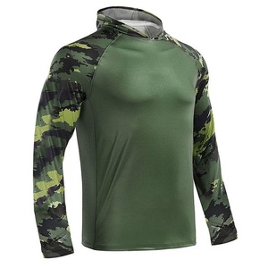 Sweat-shirts de pêche personnalisés en gros, fabricant OEM, fournisseur, sublimation, tissu polyester Bird Eye 170 GSM, marque privée, en vrac - Product Image 4