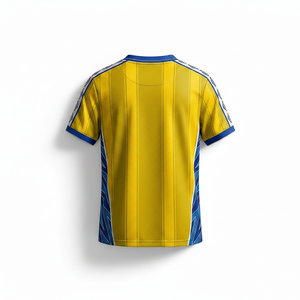 Customized Unisex Football Jersey Set Heat-Transfer Printed 3D Pattern Anti-Bacterial 100% Polyester Mesh Fabric Crew Neck Short - Product Image 6