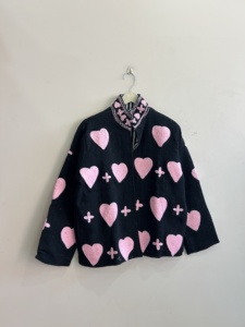 Veste en coton pour femmes avec broderie Suzani, veste bohème respirante et confortable - Product Image 3