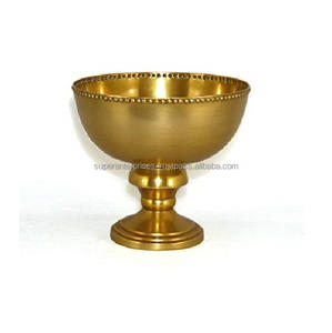 Cuenco de latón martillado antiguo para decoración de mesa de lujo con artesanía tradicional y elegante pulido a mano - Product Image 3