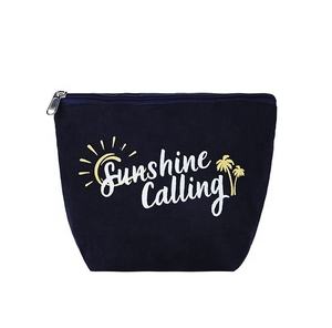 Bolsa de Cosméticos Ecológica de Lona 100% Algodón con Asa Suave, Diseño Moderno con Serigrafía, Cierre de Cremallera Unisex, Personalizable, Alta Demanda - Product Image 4
