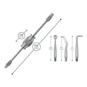 Removedor de Coronas Dentales Automático con Mango de Fibra, Material de Alta Calidad, Removedor de Coronas Dentales de Acero Inoxidable - Product Image 2