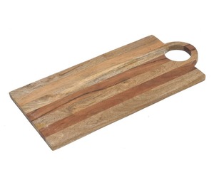 Planche à découper longue avec poignée, surface extra large et durable, idéale pour couper, servir le fromage et pour un style de cuisine moderne - Product Image 3