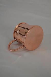 Juego de 2 Tazas de Cobre Sólido, 100% Hechas a Mano, Ecológicas, Aptas para Lavavajillas, Estilo Clásico para el Hogar - Product Image 4