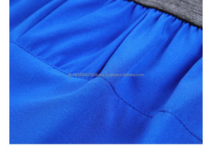 Pantalones cortos deportivos sólidos para hombre con gancho para toalla para hombre logotipo personalizado poliéster ligero secado rápido suave pantalones cortos casuales para correr - Product Image 5