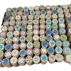จานเซรามิกหวายธรรมชาติขายส่ง TUYET DUNG FAD4 ผลิตในเวียดนาม - Product Image 1