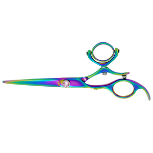 Ciseaux de coiffeur en cobalt à double articulation en acier inoxydable pour la coupe des cheveux, pour salon de coiffure et usage domestique, ciseaux manuels - Product Image 1