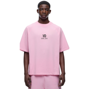 เสื้อยืดคอกลมทรงบ็อกซี่สำหรับผู้ชาย ผ้าคอตตอนหนานุ่ม แขนสั้น สไตล์ลำลอง แฟชั่น เหมาะสำหรับงานสั่งทำเสื้อผ้าและสร้างแบรนด์ - Product Image 1