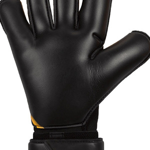 Guantes de Portero de Fútbol Negros y Amarillos, de Cuero, con Dedos Completos, Antideslizantes, Correa de Muñeca Ajustable, Transpirables, Unisex - Product Image 4