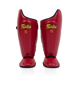 Protectores de Espinilleras Fairtex SP8 Ultimate para Muay Thai, Sanda, MMA, Kickboxing, Sparring y Entrenamiento, Venta al Por Mayor Personalizada - Product Image 1