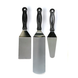 Espátula Triangular Profesional Ecológica de Acero Inoxidable para Pastel y Pizza, Hoja de 12.5cm, Logotipo Personalizado, Accesorios de Cocina - Product Image 2