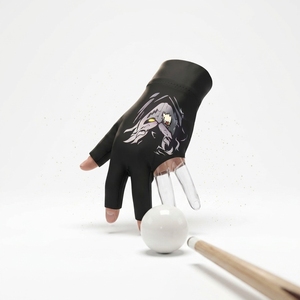 Guantes de Billar de Secado Rápido, Diseño Transpirable con Muñequera Ajustable, Guantes para Billar y Snooker - Product Image 4