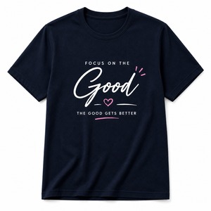 เสื้อยืดลำลองผู้หญิงสีลาเวนเดอร์ คอกลม แขนสั้น พิมพ์ลายตัวอักษรด้วยเทคนิคฮีททรานเฟอร์ ผ้าฝ้าย 100% ระบายอากาศได้ดี ทรงเข้ารูป น้ำหนัก 180 กรัม ทุกสี - Product Image 1