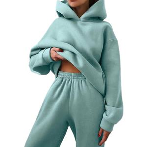 Survêtement empilé pour femmes de haute qualité élégant confortable et parfait pour les vêtements décontractés et les sports - Product Image 1