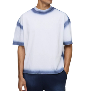 Camiseta de hombre 100% algodón, estilo oversized, holgada, a la moda, en venta. - Product Image 6