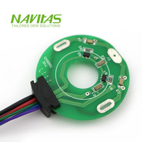 Navitas OEM Chargeur magnétique avec connecteur Pogo 6 broches, carte PCB isolée en PVC