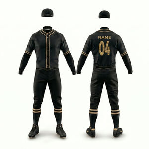Uniforme de Béisbol de Alta Calidad, Tejido Transpirable, Ligero y Cómodo, Ideal para Entrenamientos, Partidos y Equipos - Product Image 1