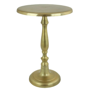 Traditional Brass <b>Side</b> <b>Table</b> With Antique Finish <b>Round</b> Top Living Room Furniture Decorative Metal Frame Handmade <b>Side</b> <b>Tables</b> - Product Image 5