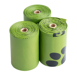 Eco-Friendly PE Paws Printed <b>Doggie</b> Poop <b>Bags</b> for Pet Waste Disposal - Product Image 6