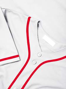 Camiseta de Béisbol de Color Sólido, MOQ Bajo, Camiseta de Béisbol con Impresión por Sublimación Personalizada de Alta Calidad, Servicio OEM - Product Image 4