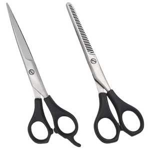 Ciseaux de barbier professionnels en acier inoxydable pour droitiers, ciseaux de coupe de cheveux aiguisés, outil de coiffure manuel pour salon, ergonomique - Product Image 6