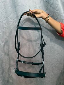 En gros, Bridon en cuir de cheval avec rênes, Durable, Confortable, Équipement d'équitation de qualité supérieure pour l'entraînement, la compétition et les spectacles - Product Image 3