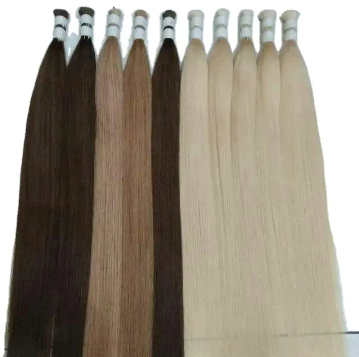 Premium human hair extension full colors, full lengths, single double and super double drawn hair wigs