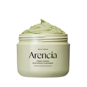 Crème Mochi au Thé Vert Arencia 120g – Soin Coréen Hydratant et Nettoyant en Profondeur pour les Pores, Parfumé, pour Femmes Adultes - Product Image 1