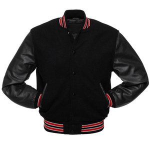 Hot Selling Custom Cool Style Wool <b>Winter</b> Varsity <b>Jackets</b> Baseball Leatherman Varsity <b>Jackets</b> for Men's Wholesale Customized - Product Image 5