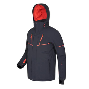 Veste d'hiver pour homme en gros, imperméable, respirante, softshell, parka avec poignets à trous pour les pouces, manteau de travail et de randonnée en plein air, logo personnalisé - Product Image 2